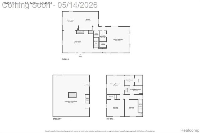 12409 N Fenton Road, Fenton, MI 48430