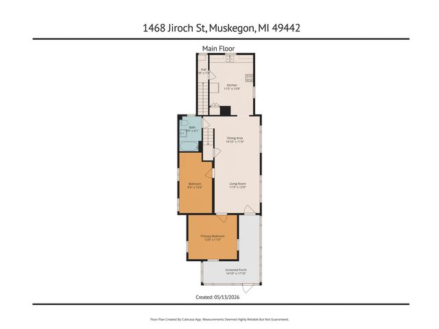 1468 Jiroch Street, Muskegon, MI 49442