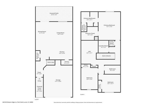 649 NE Waters Edge Lane, Port St. Lucie, Port St Lucie, FL 34983