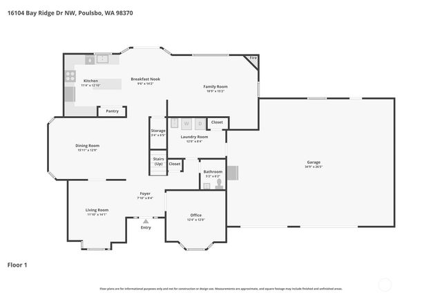16104 Bay Ridge Drive NW, Poulsbo, WA 98370