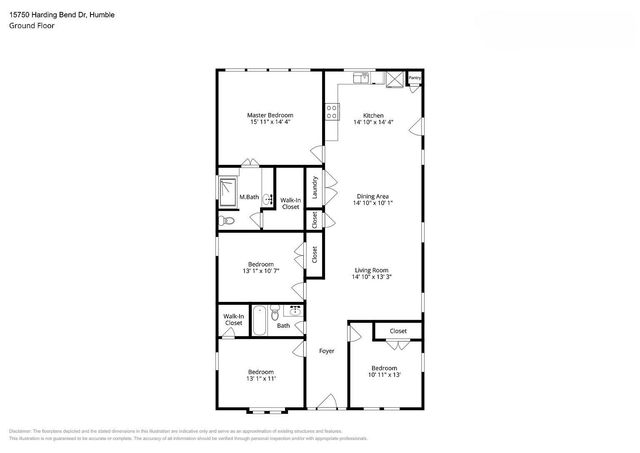 15750 Harding Bend Drive, Humble, TX 77346