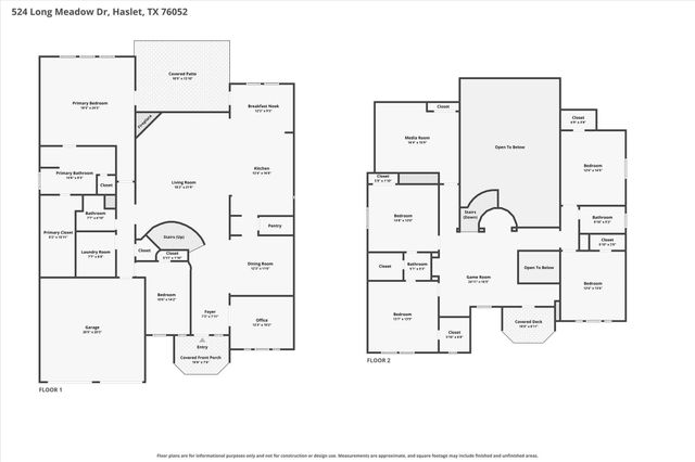 524 Long Meadow Drive, Haslet, TX 76052