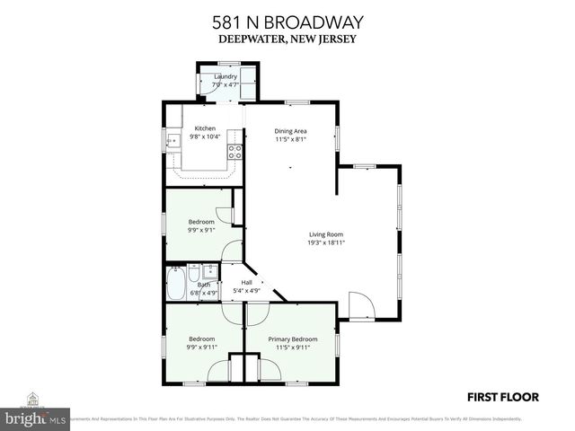 581 N BROADWAY, Deepwater, NJ 08023