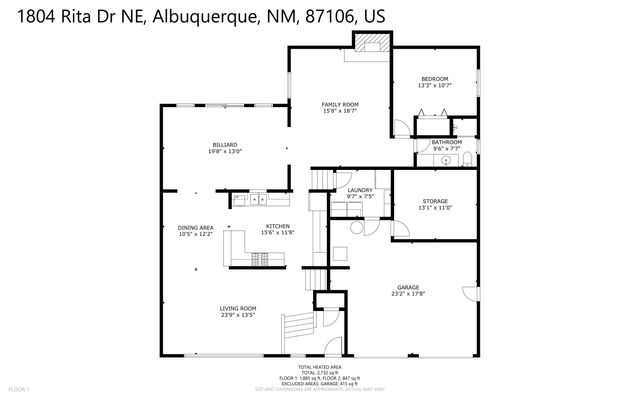1804 Rita Drive NE, Albuquerque, NM 87106