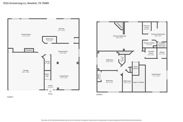 7522 Armstrong Lane, Rowlett, TX 75089