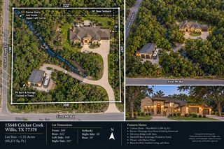 15648 Cricket Creek Court, Willis, TX 77378