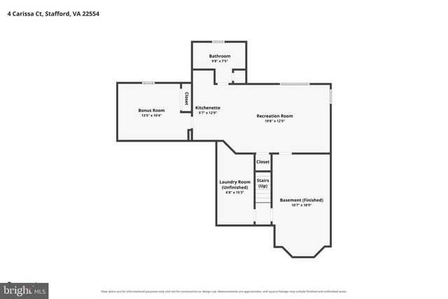 4 CARISSA CT, Stafford, VA 22554
