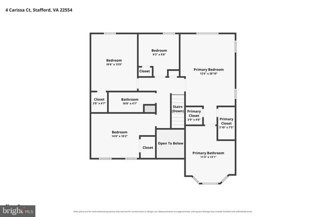 4 CARISSA CT, Stafford, VA 22554