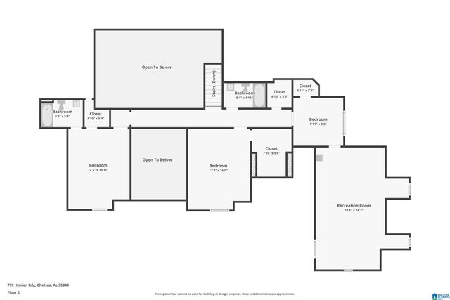 799 HIDDEN RIDGE, Chelsea, AL 35043