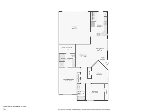 1603 Myrtle Drive, Little Elm, TX 75068