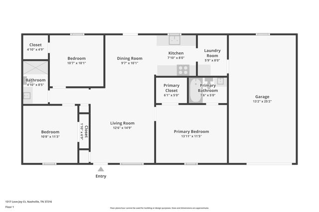 1317 Love Joy Ct, Nashville, TN 37216