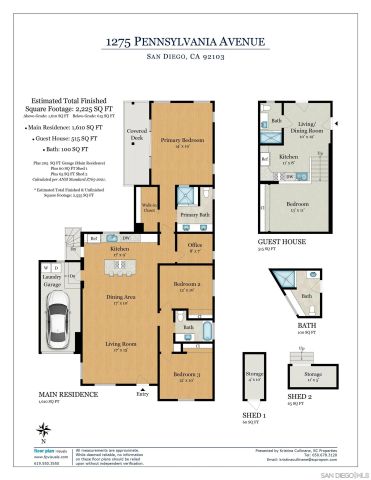 1275 Pennsylvania Ave, San Diego, CA 92103