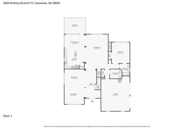 3645 Hickory Branch Trail, Suwanee, GA 30024