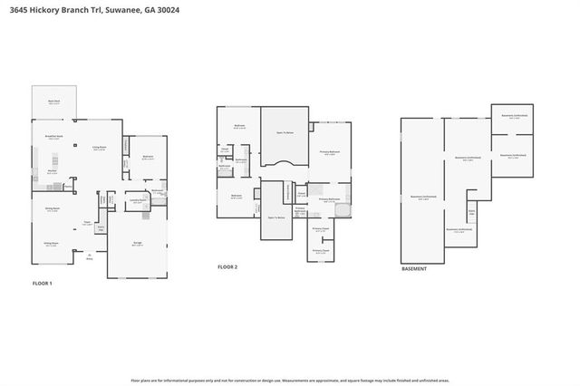 3645 Hickory Branch Trail, Suwanee, GA 30024