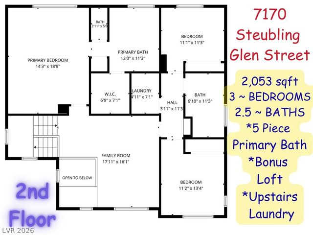 7170 Steubling Glen Street, North Las Vegas, NV 89084