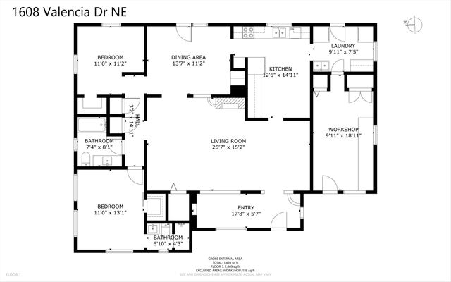 1608 Valencia Drive NE, Albuquerque, NM 87110