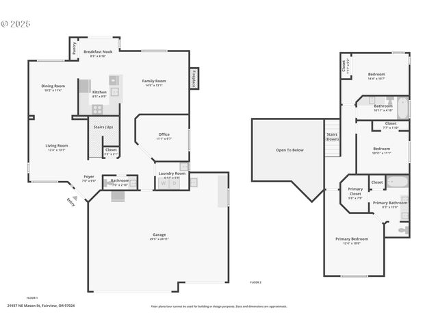21937 Ne MASON St, Fairview, OR 97024