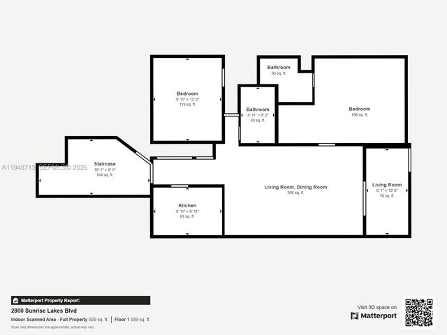 2800 W Sunrise Lakes Dr 101, Sunrise, FL 33322