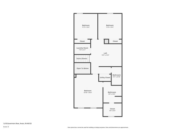 7218 Governors Row, Avon, IN 46123