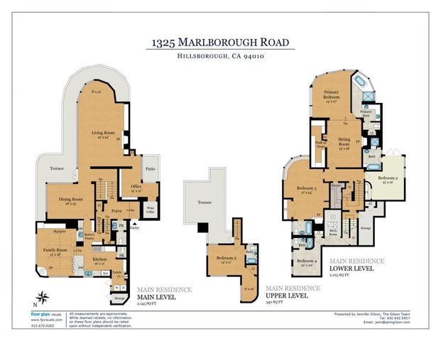 1325 Marlborough Road, Hillsborough, CA 94010
