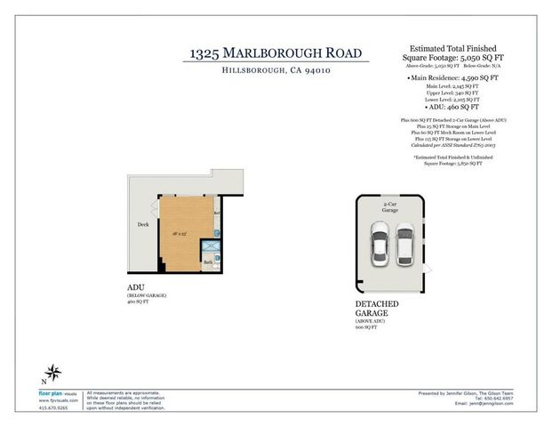 1325 Marlborough Road, Hillsborough, CA 94010