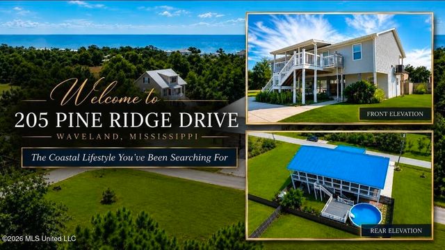 205 Pine Ridge Drive, Waveland, MS 39576