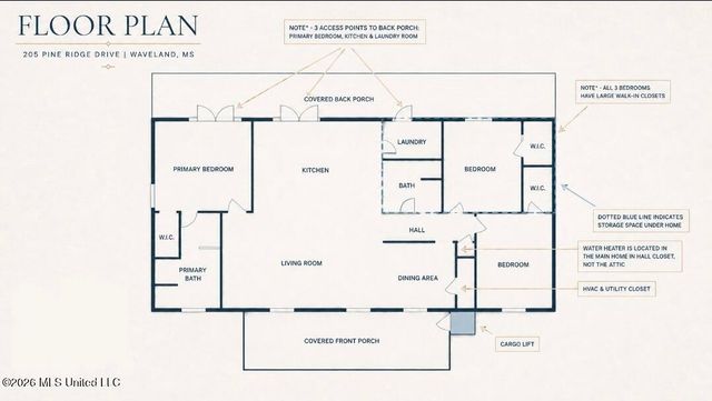 205 Pine Ridge Drive, Waveland, MS 39576