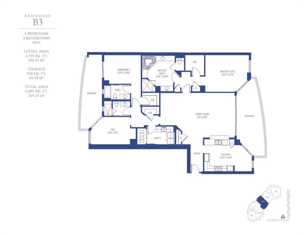 2700 N Ocean Drive 2103b, Singer Island, FL 33404