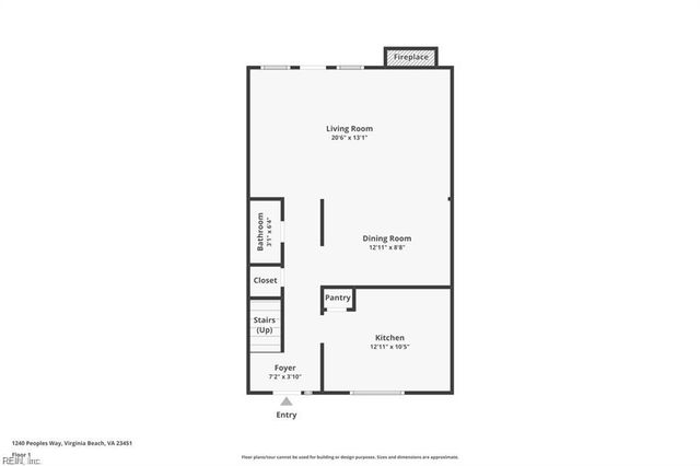 1240 Peoples WAY, Virginia Beach, VA 23451