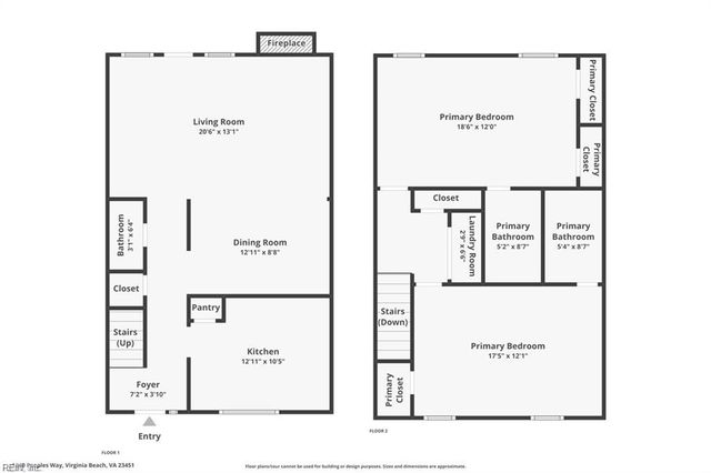 1240 Peoples WAY, Virginia Beach, VA 23451