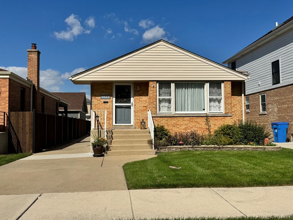 3862 W 108th Place, Chicago, IL 60655 — exterior