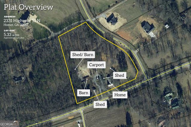 2331 Highway 51 N, Homer, GA 30547