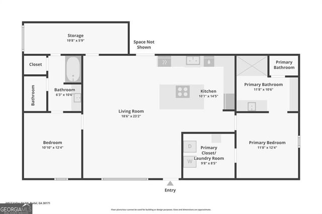 445 E Valley Road NE, Rydal, GA 30171