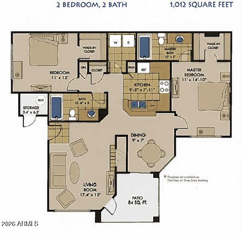 3830 E LAKEWOOD Parkway E 1009, Phoenix, AZ 85048