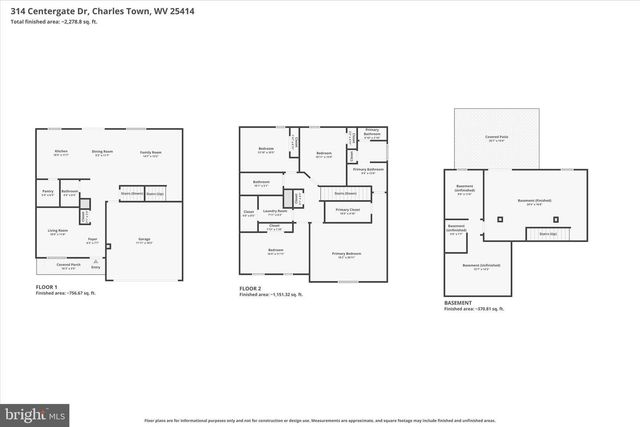 314 CENTERGATE DR, Charles Town, WV 25414