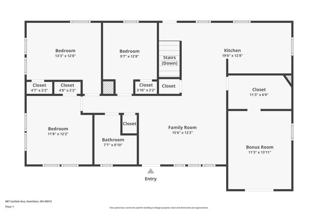 987 Carlisle Avenue, Hamilton, OH 45013