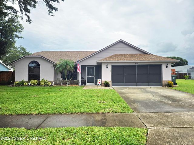 870 Spirea Drive, Rockledge, FL 32955