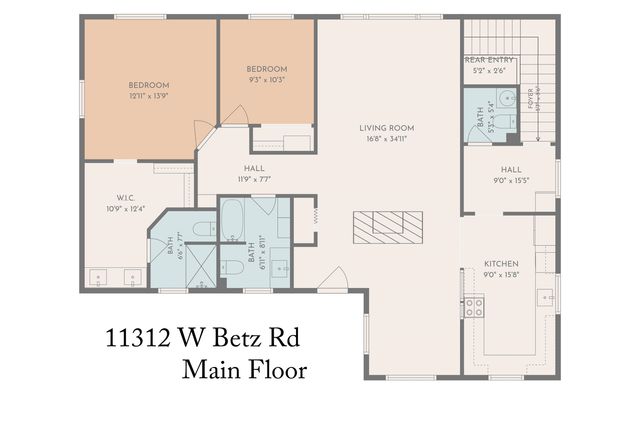 11312 W Betz Rd, Cheney, WA 99004