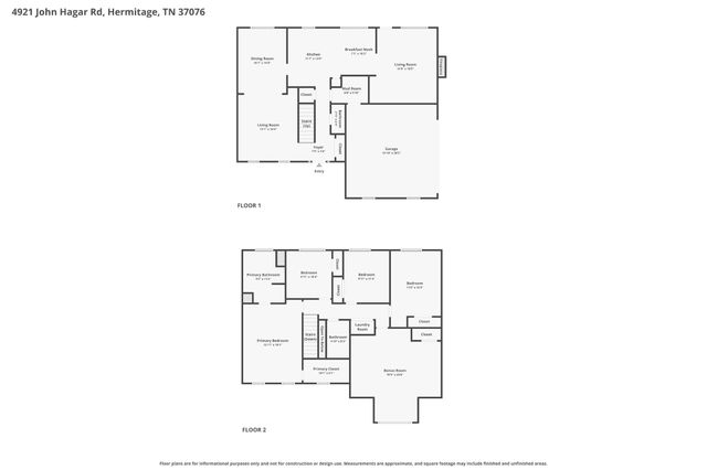 4921 John Hagar Rd, Hermitage, TN 37076