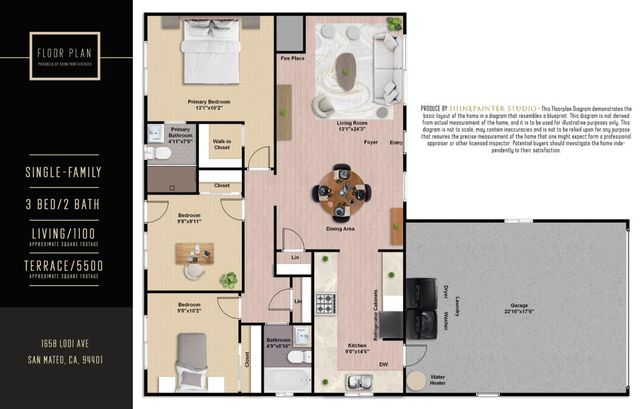 1658 Lodi Avenue, San Mateo, CA 94401