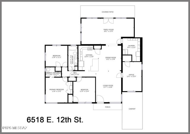 6518 E 12th Street, Tucson, AZ 85710