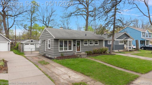 926 Catalpa Drive, Royal Oak, MI 48067