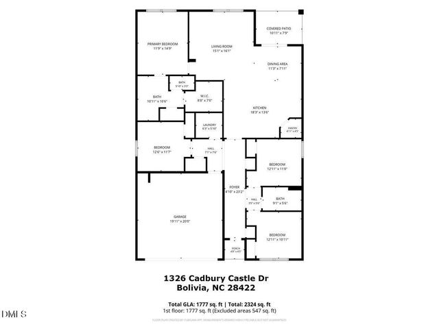 1326 Cadbury Castle Drive SE, Bolivia, NC 28422