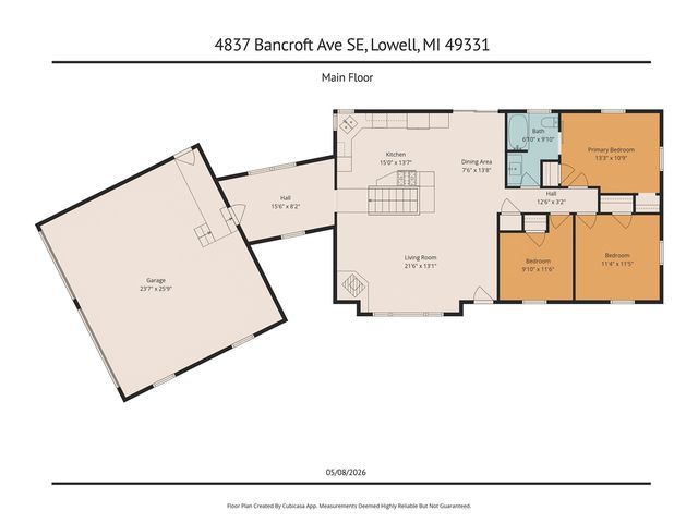 4837 Bancroft Avenue, Lowell, MI 49331