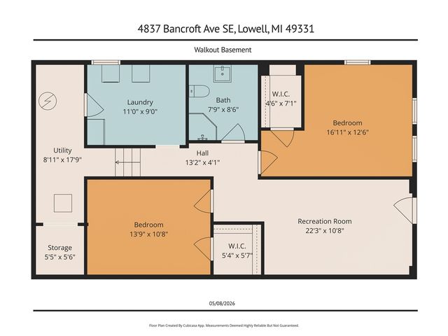 4837 Bancroft Avenue, Lowell, MI 49331