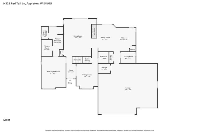 N328 RED TAIL LANE, Appleton, WI 54915