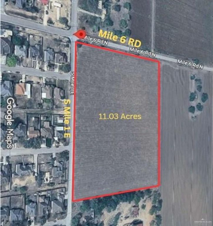 - S Mile 1 Road E, Mercedes, TX 78570