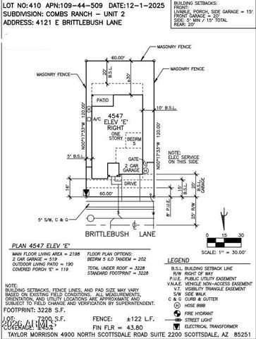 4121 E BRITTLEBUSH Lane, San Tan Valley, AZ 85140