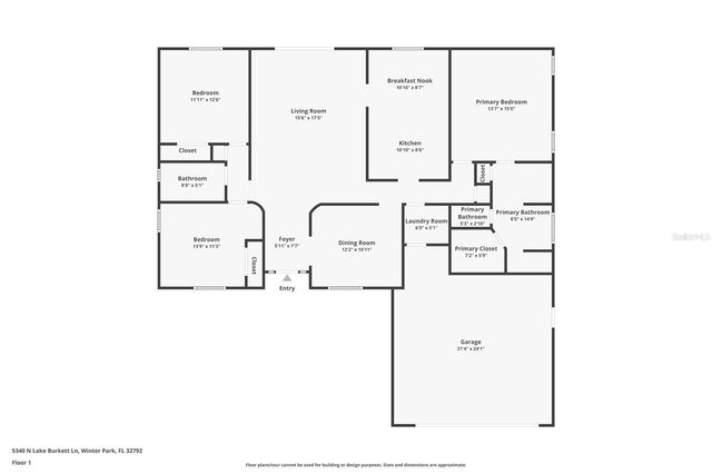 5340 N LAKE BURKETT LANE, Winter Park, FL 32792