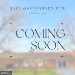 2592 MARTINSBURG PIKE, Stephenson, VA 22656